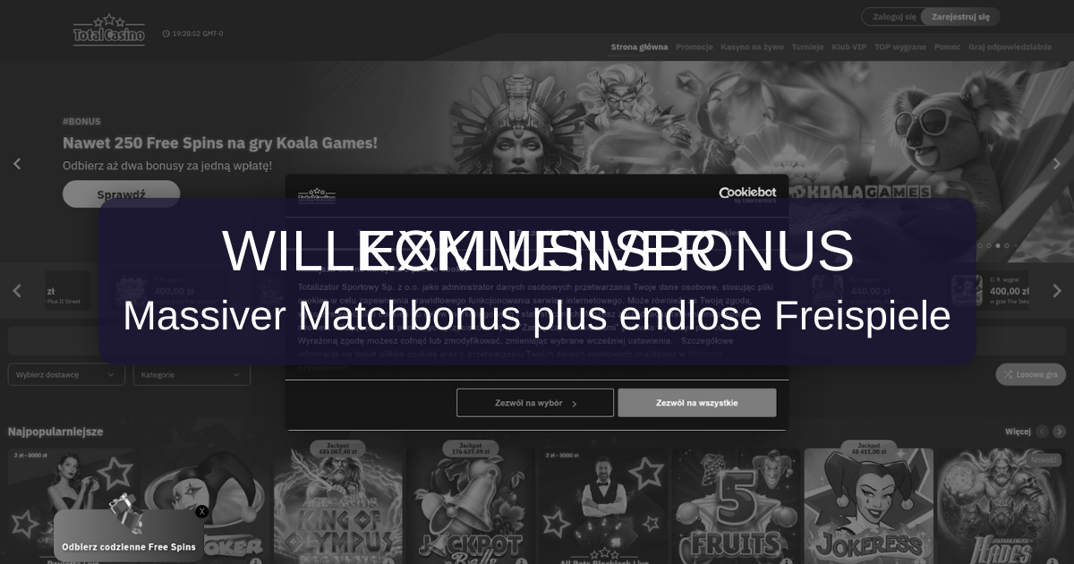 Total Casino - Das offizielle Online Casino für deutsche Spieler